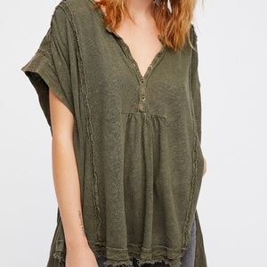 Free People  Aster Henley Top